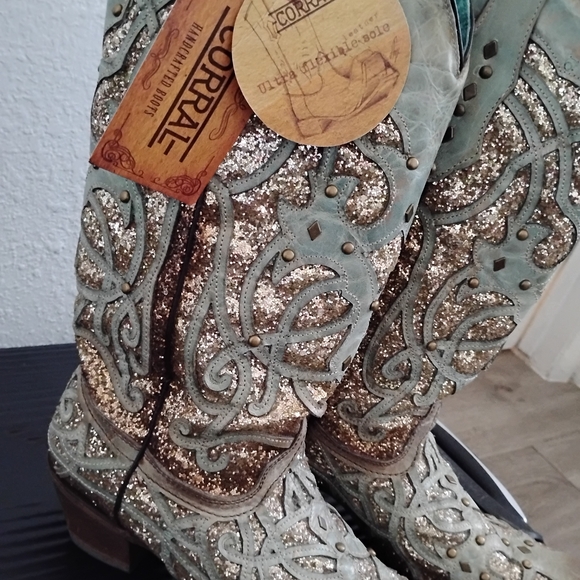 Corral Shoes - Corral Glitter Western Boots